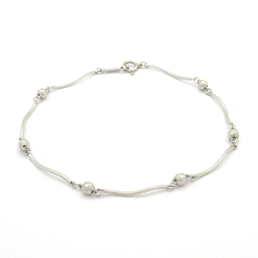 4C 18K White Gold Bracelet #338307458B